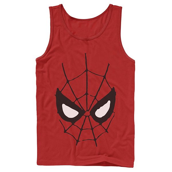 Men's Marvel SpiderMan Big Face Tank Top