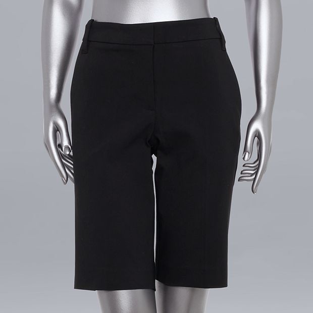 Women's Simply Vera Vera Wang City Bermuda Shorts