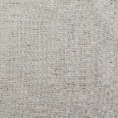 Archaeo Textured Linen Blend Total Blackout Grommet Top Single Curtain Panel