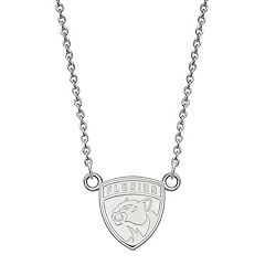 LogoArt St. Louis Cardinals Sterling Silver Crystal Logo Pendant