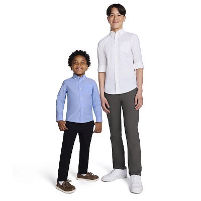 ★ codegraphy★ City Boy Oxford Shirt 4 Colors CBDUUSH400 Boys 4-20 IZOD Stretch Oxford Shirt