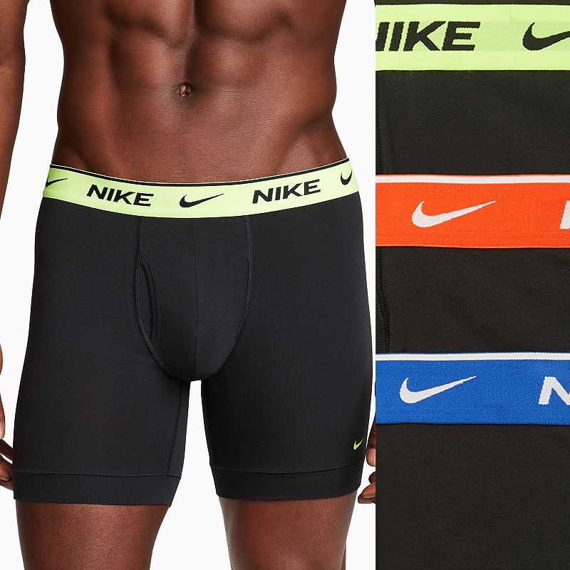 Nike Underwear BOXER BRIEF 3 PACK - Shorty - team orange/uni blue