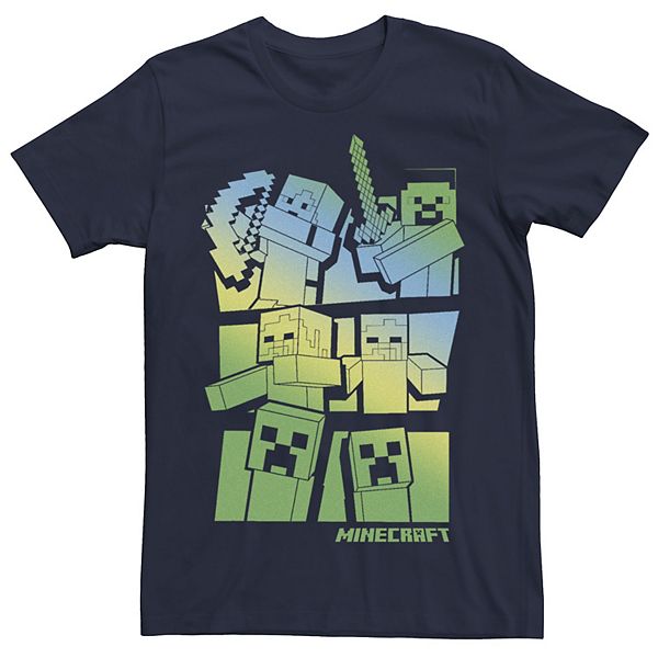 Men's Minecraft Gradient Story Board Tee