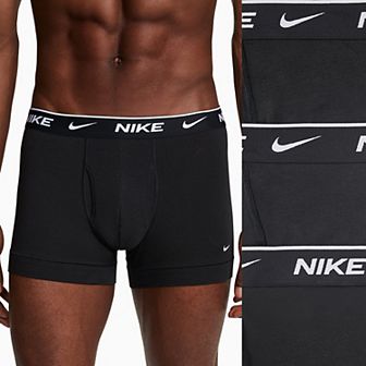 Men's Nike 3-Pack Dri-FIT Essential Cotton Stretch Trunks