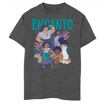 Disney's Encanto Boys 8-20 Group Portrait Logo Graphic Tee
