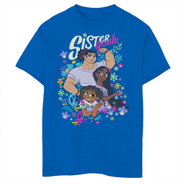 Disney's Encanto Boys 8-20 Sister Goals Portrait Graphic Tee