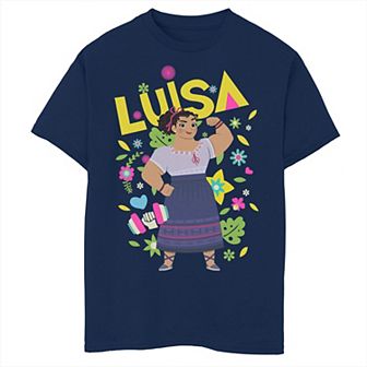 Disney's Encanto Boys 8-20 Luisa Flexing Portrait Graphic Tee