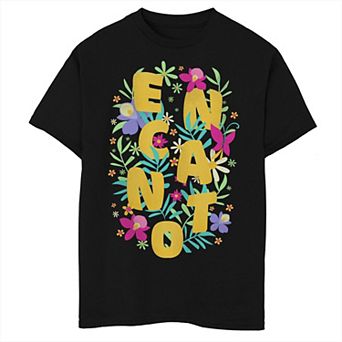 Disney's Encanto Boys 8-20 Scattered Logo Graphic Tee