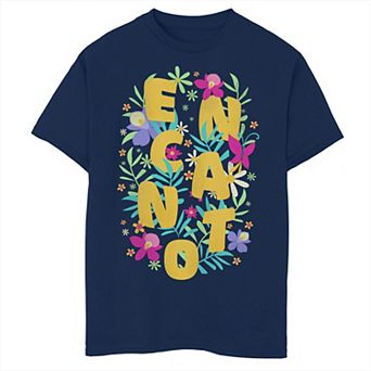 Disney's Encanto Boys 8-20 Scattered Logo Graphic Tee