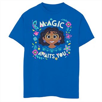Disney's Encanto Boys 8-20 Magic Awaits You Portrait Graphic Tee