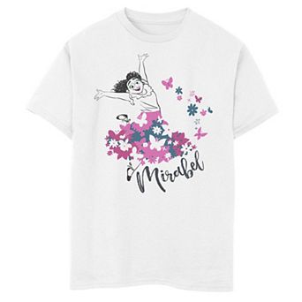 Disney's Encanto Boys 8-20 Mirabel Line Art Portrait Graphic Tee