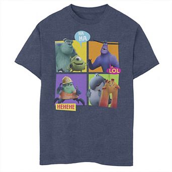 Disney / Pixar's Monsters At Work Boys 8-20 Moster Boxes Graphic Tee