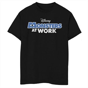 Disney / Pixar's Monsters At Work Boys 6-20 Movie Logo Graphic Tee