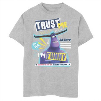 Disney / Pixar's Monsters At Work Boys 6-20 Trust Me I'm Funny Graphic Tee