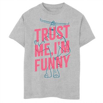 Disney / Pixar's Monsters At Work Boys 8-20 Funny Tylor Quote Graphic Tee