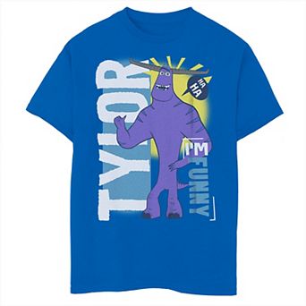 Disney / Pixar's Monsters At Work Boys 6-20 Tylor Ha Ha Funny Graphic Tee