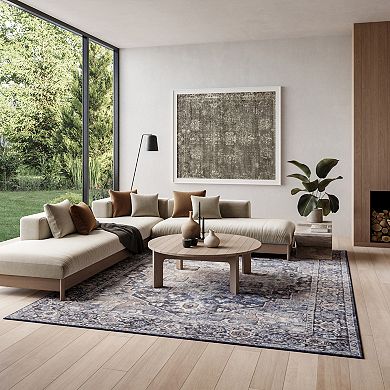 Nourison New Concept Machine Washable Bohemian Indoor Area Rug