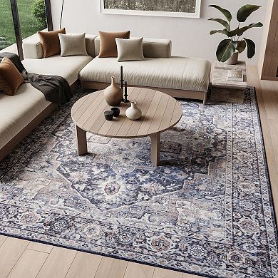 Nourison New Concept Machine Washable Bohemian Indoor Area Rug
