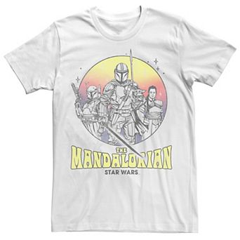 Men's Star Wars The Madalorian Retro Mando Tee