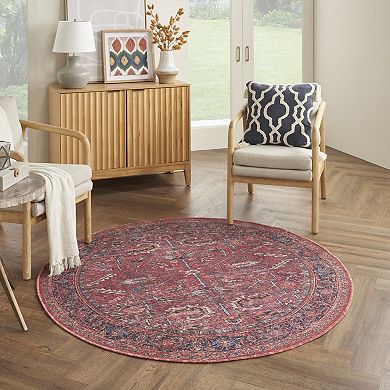 NC Series 1 Washable Persian Area Rug by Nourison