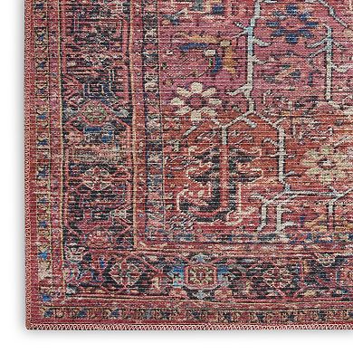 NC Series 1 Washable Persian Area Rug by Nourison