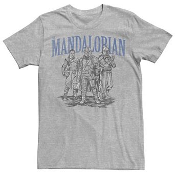 Men's Star Wars The Madalorian Trio Time Tee