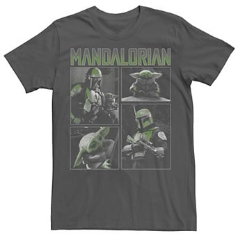 Men's Star Wars The Mandalorian Grid Logo Tee