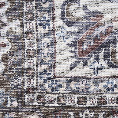 Nourison New Concept Machine Washable Medallion Indoor Area Rug