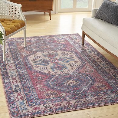 NC Series 1 Washable Southwestern Area Rug by Nourison