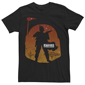 Men's Star Wars Cloud Based Retro Silhoutte Tee