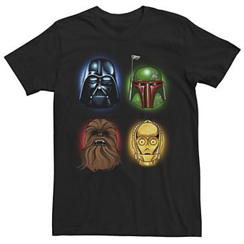 Men's Star Wars Classic Airbrush Group Shot Tee