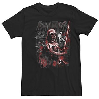 Men's Star Wars Punisher Darth Vader Poster Tee
