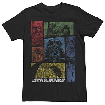 Men's Star Wars Vader Says Boxed Up Retro Tee