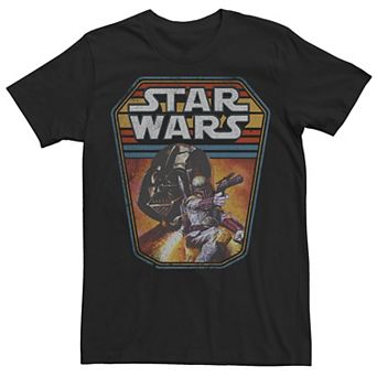 Men's Star Wars Vintage Pop Text Tee