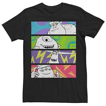 Disney / Pixar's Monsters At Work Men's Monster Group PaneTee