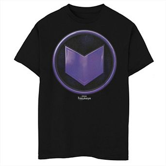 Boys 8-20 Marvel Hawkeye Purple Badge Graphic Tee