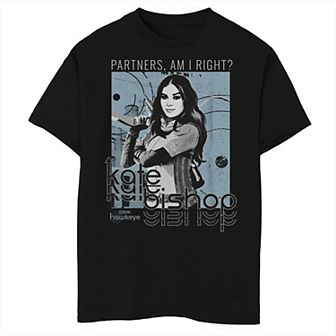 Boys 8-20 Marvel Hawkeye Kate Bishop Poster Graphic Tee