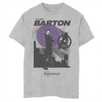 Boys 8-20 Marvel Hawkeye Clint Barton Action Portrait Graphic Tee