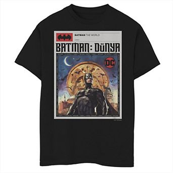 Boys 8-20 Batman: The World Turkey News Poster Graphic Tee