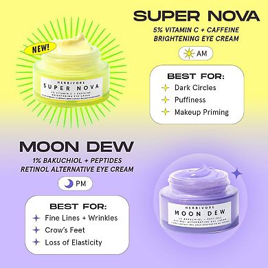 Moon Dew 1% Bakuchiol + Peptides Retinol Alternative Eye Cream