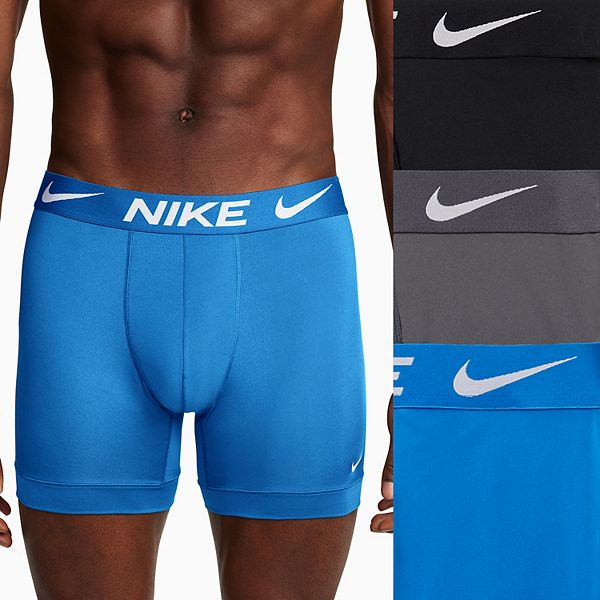 Men's Nike Dri-FIT Essential 3-pack Microfiber Boxer Briefs