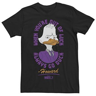 Men's Marvel What If?... Howard The Duck Logo Tee
