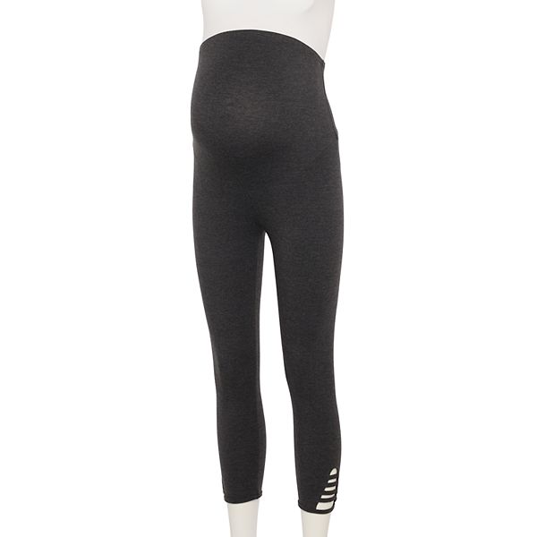 Maternity Sonoma Goods For Life® OverTheBelly Cropped Lattice Leggings
