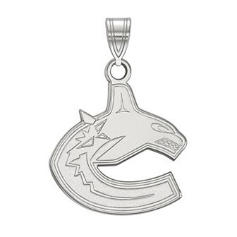 LogoArt Vancouver Canucks 10k Gold Large Logo Pendant