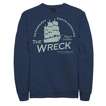 Men's Outer Banks The Wreck Restaurant Ship Logo Sweatshirt