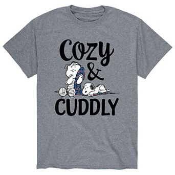 Men's Peanuts "Cozy & Cuddly" Tee