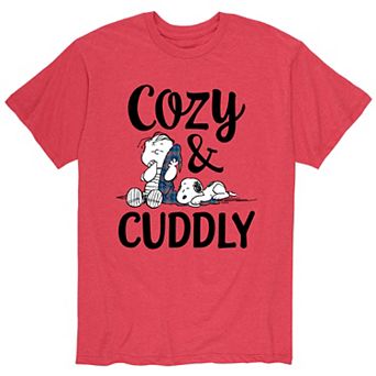 Men's Peanuts "Cozy & Cuddly" Tee