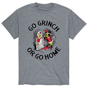 Men's The Grinch Go Grinch Or Go Home Tee