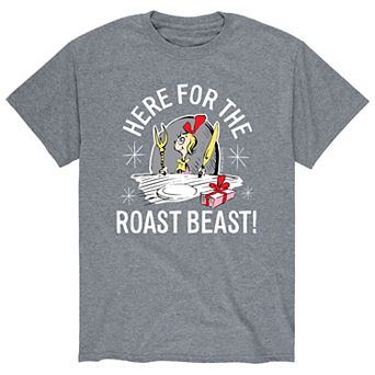 Men's Dr. Seuss The Grinch "Here For The Roast Beast!" Tee