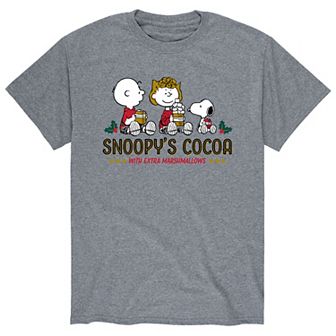 Men's Peanuts "Snoopy's Cocoa" Tee